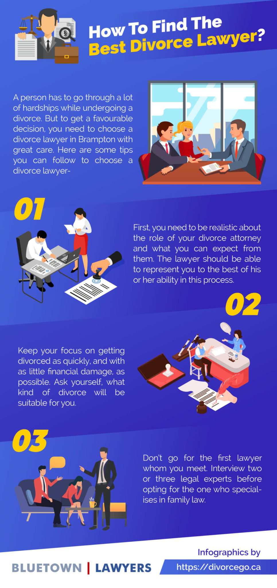 Infographic 3 Tips For Finding The Best Divorce Lawyer Divorcego 2731