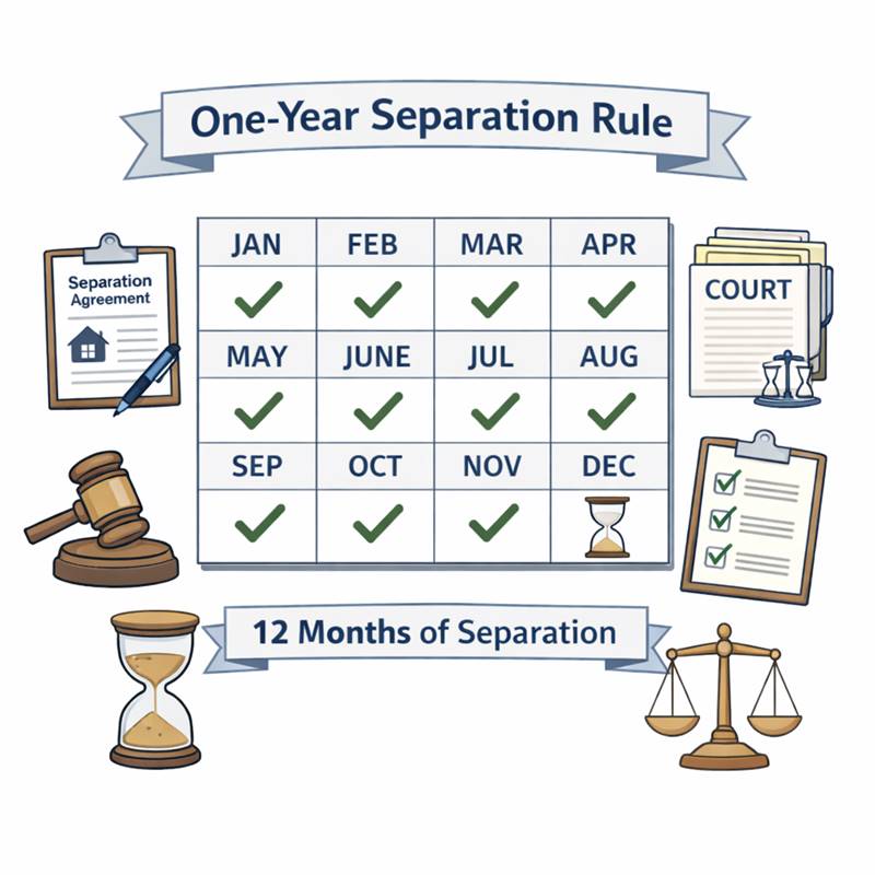 One-Year Separation Rule