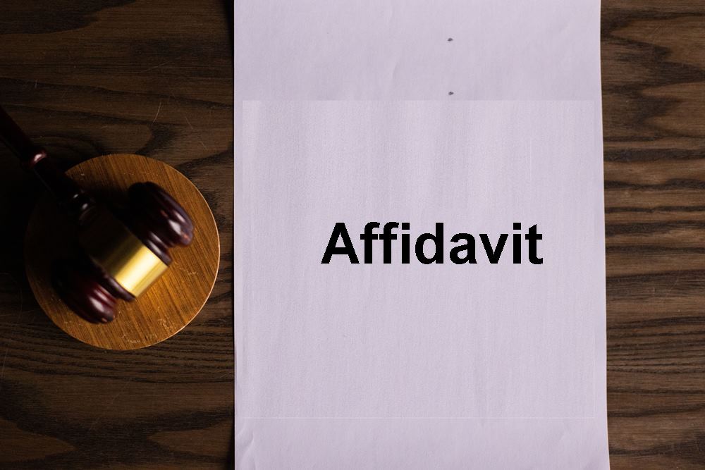 What Does an Affidavit Mean in Ontario Family Law?