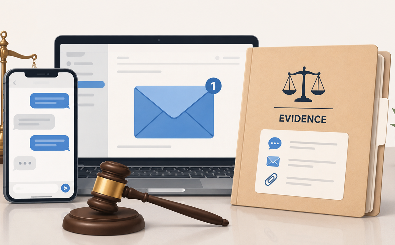 Can Text Messages and Emails Be Used as Evidence in Divorce in Ontario?